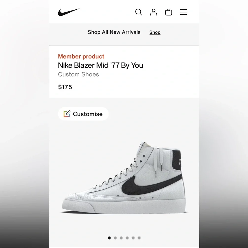 Nike Blazer Mid 77 Sneakers - Picture 7 of 7